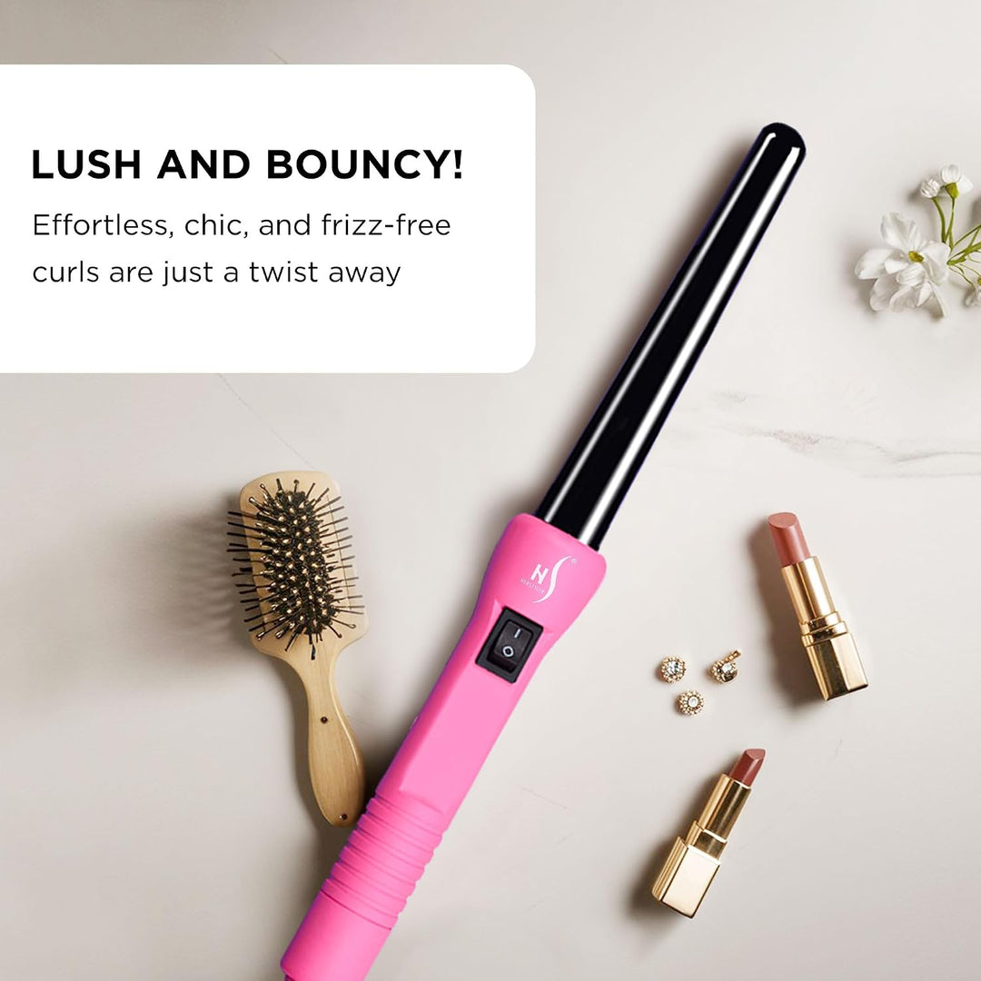 HerStyler Combo de alisador de pelo \u2013 Mini plancha plana, alis...