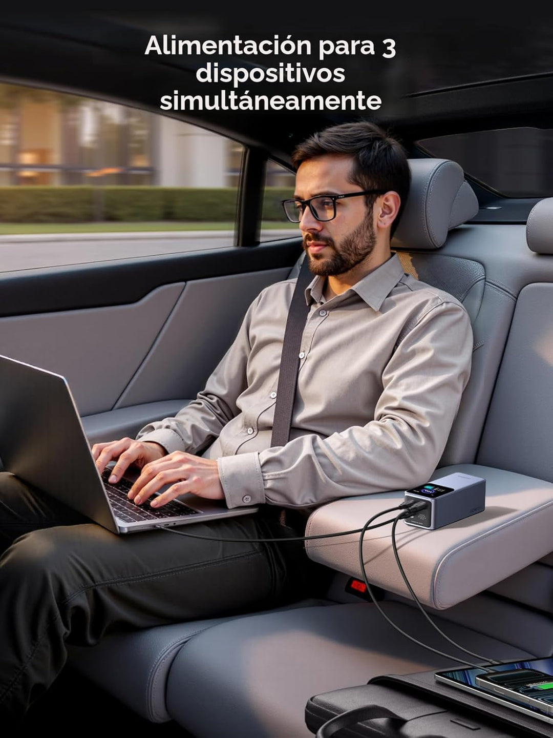 UGREEN Nexode Banco de Energía 20000mAh 130W Cargador Portátil 72Wh...