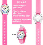 Reloj analógico para niños, reloj educativo para aprender la hora para niños 8-12, reloj impermeable para enseñar la hora para niños 5-7 6-8, fácil de leer para niñas 8-12, excelente regalo para niños y niñas 4-12 años impermeable
