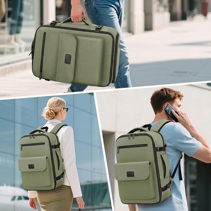MATEIN Mochila para artículos personales, Verde, 15,6 pulg., Mochil...