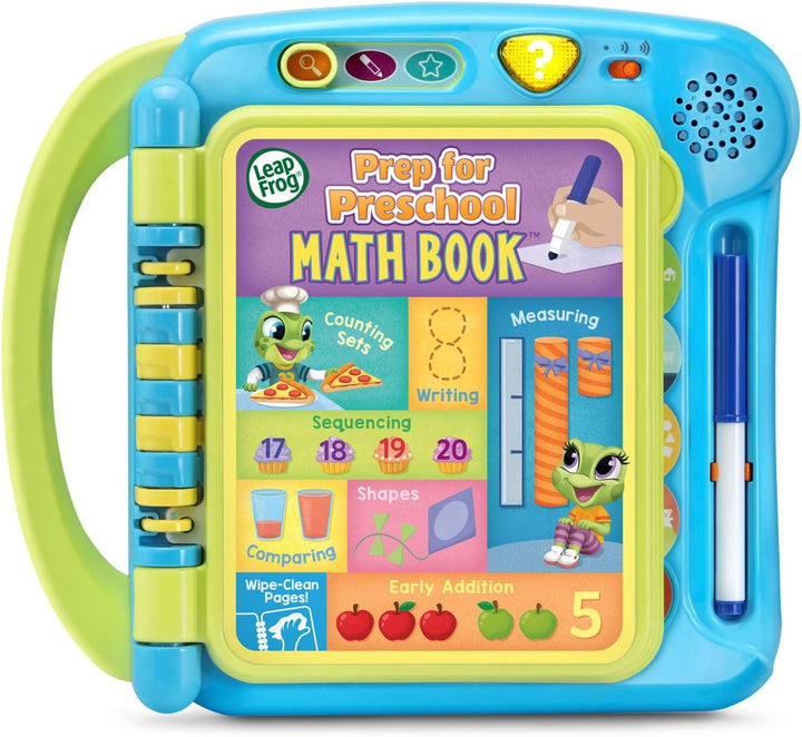 LeapFrog - Libro de actividades de matemáticas Prep para preescolar