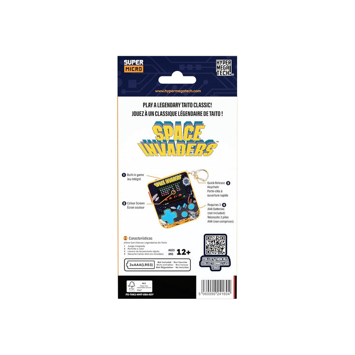 HyperMegaTech Taito Space Invaders Key Chain