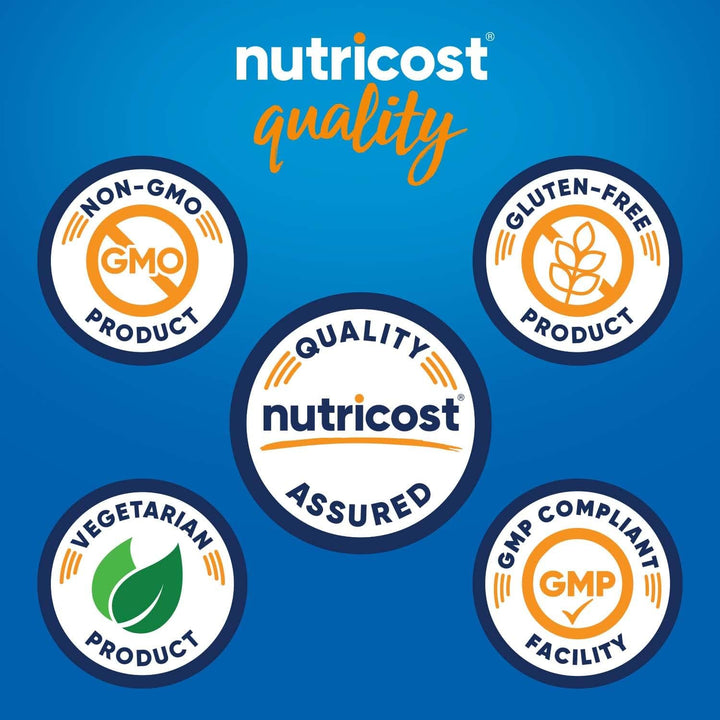 Nutricost Biotina (vitamina B7) 10,000mcg, 240 cápsulas (3 botellas...