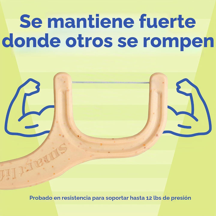SmartLifeco Palillos de Hilo Dental Ecológicos (200 unidades) \u201...