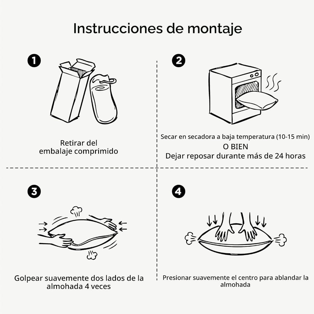 Bedsure PureWoven - Juego de 2 almohadas de hotel tamaño Queen con carcasa 100% de algodón