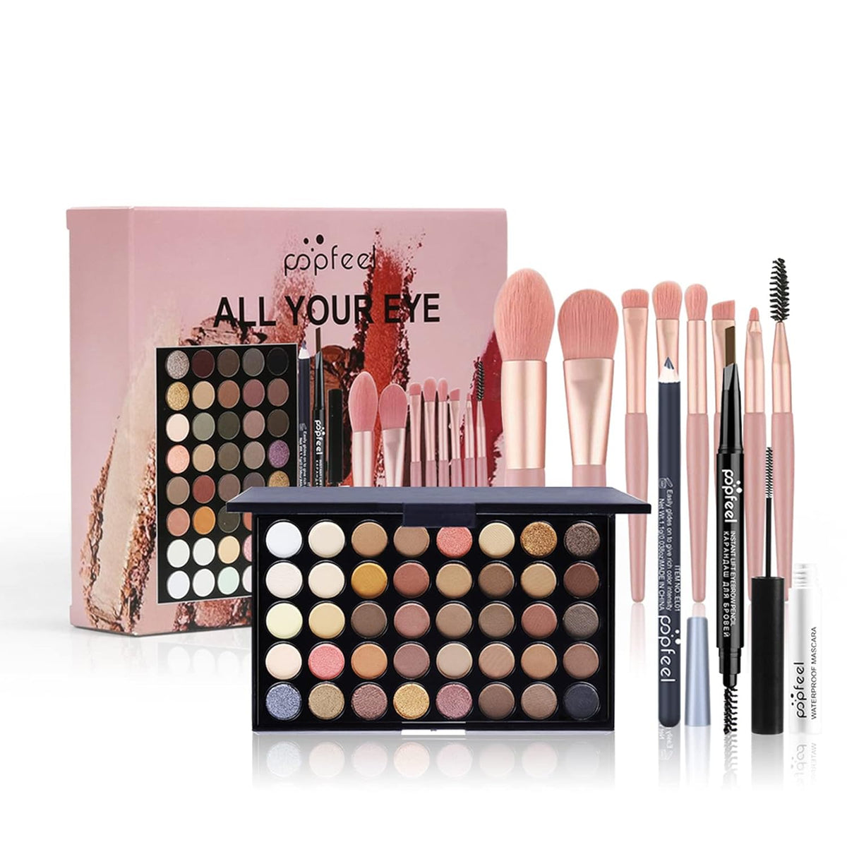 Pure Vie Juego de maquillaje todo en uno para regalo navideño, paqu...