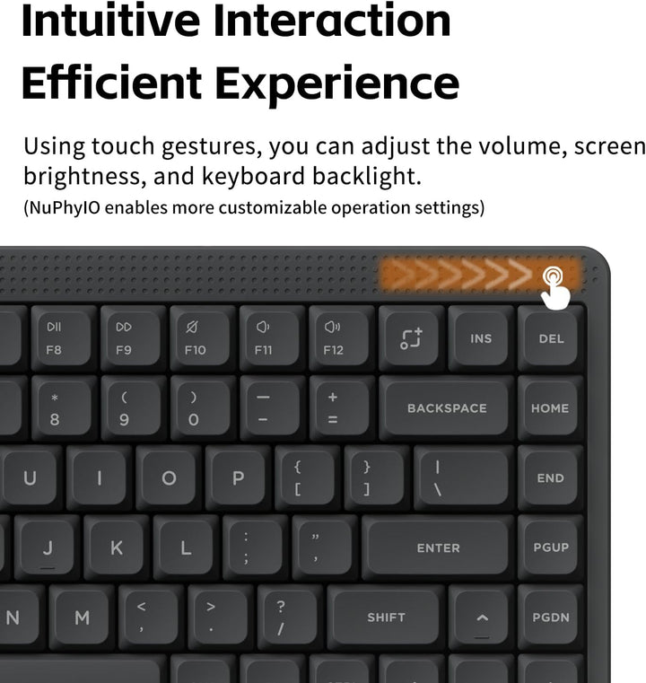 nuphy Node75 Teclado Mecánico Inalámbrico, Teclado Personalizado de...