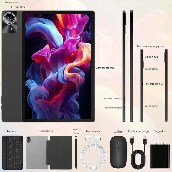 URAO Tablet ｜ Tablet Android 15 de 14 pulgadas ｜ 30 GB RAM 256 GB R...