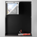 Cortinas opacas para dormitorio, cortinas opacas portátiles de 30