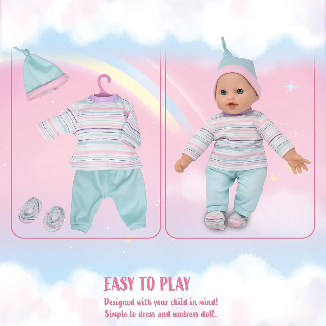 Gift Boutique - Muñeca de bebé de cuerpo suave con ropa en