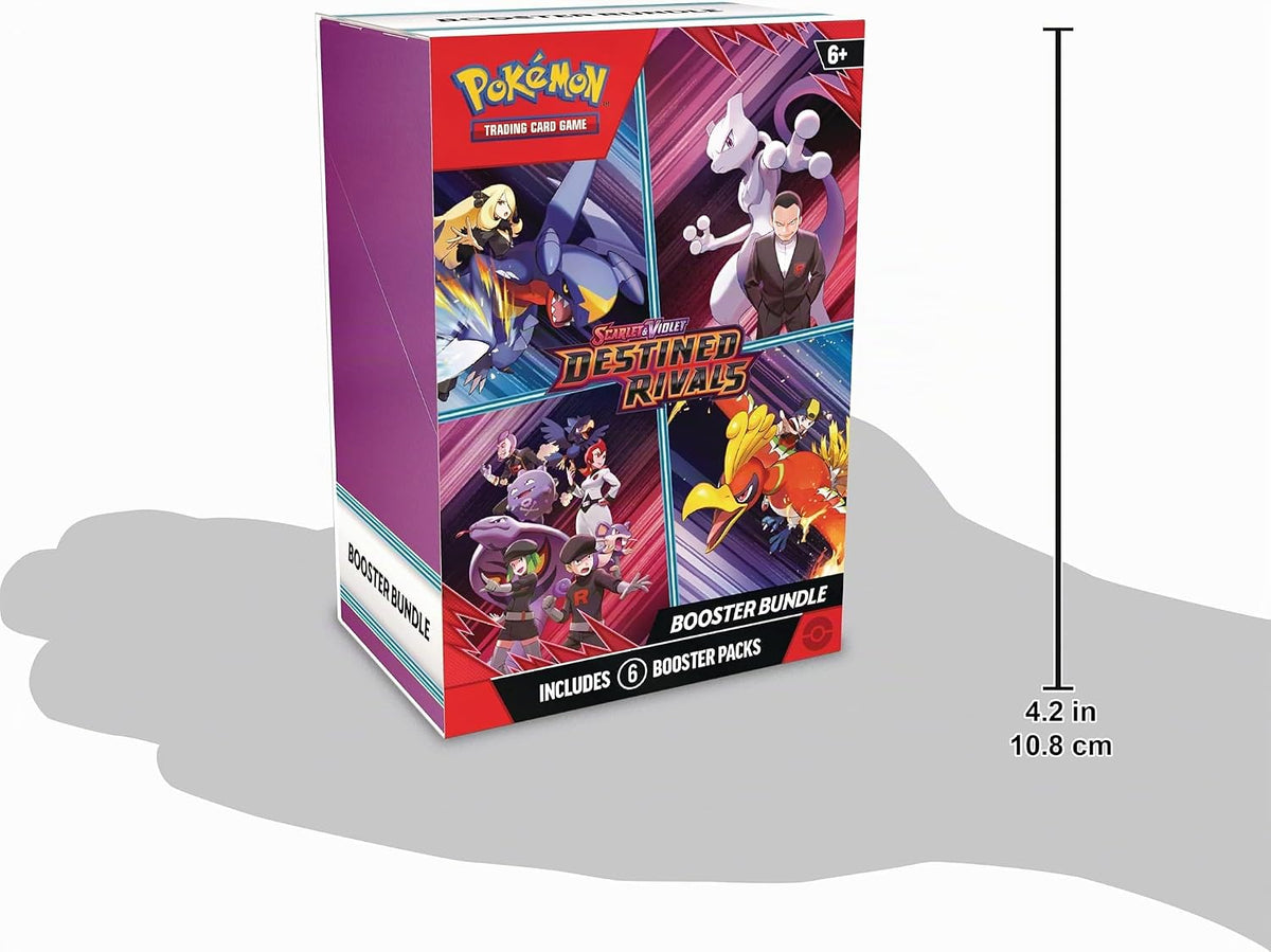 Pokémon TCG: Scarlet & Violet - Paquete de refuerzo Destined Rivals - 6 paquetes