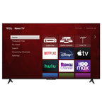 Smart Tv 55” Tcl Series 4 55s451 Led 4k Negro Con Roku TV