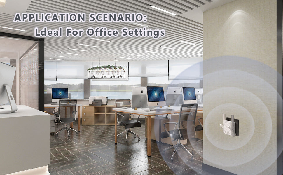 Amplificador de señal WiFi repetidor inalámbrico de