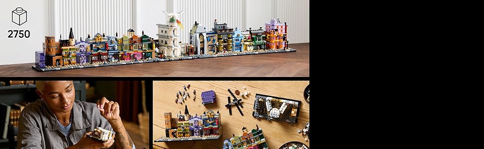 LEGO Harry Potter Diagon Alley Wizarding Shops Juego de