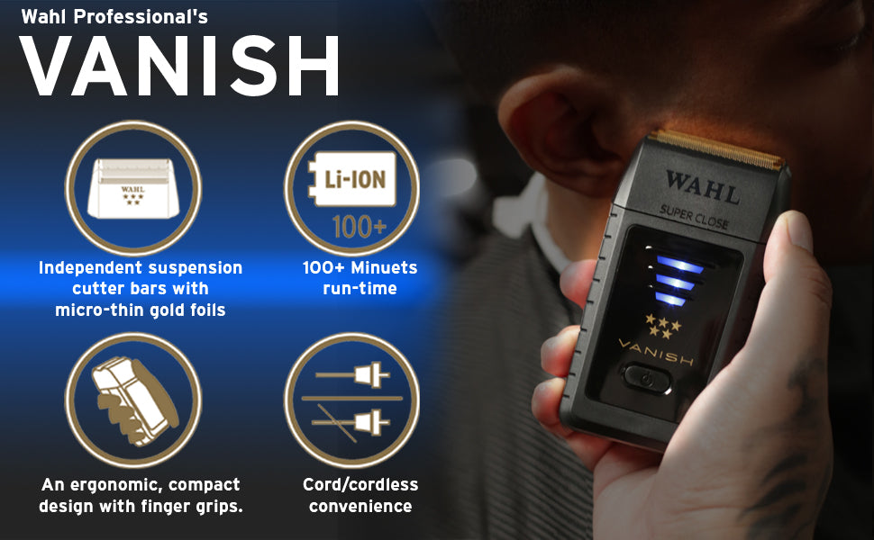 Wahl Professional Afeitadora 5 Star Vanish inalámbrica
