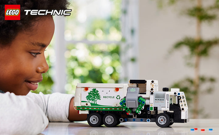 LEGO Technic - Camión de basura de juguete modelo Mack LR