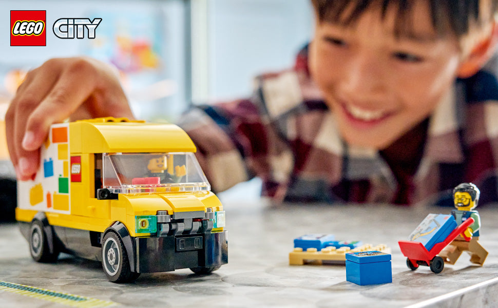 LEGO City The Van Building Toy for Kids - Juego de
