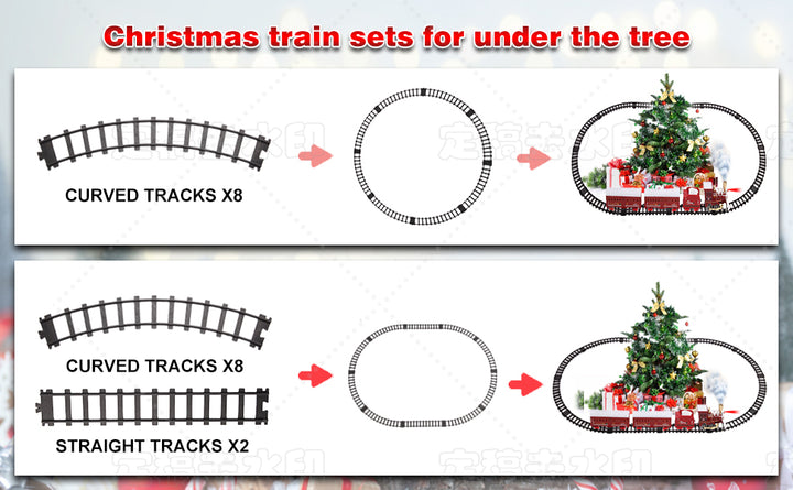 Juego de tren eléctrico juguete de tren con control remoto