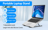 Gogoonike Soporte ajustable para laptop elevador portátil