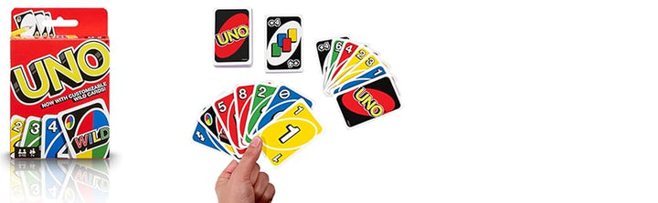 Mattel Games UNO Juego de cartas de emparejar color y