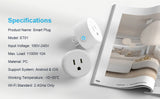 EIGHTREE Enchufe inteligente toma WiFi para el hogar