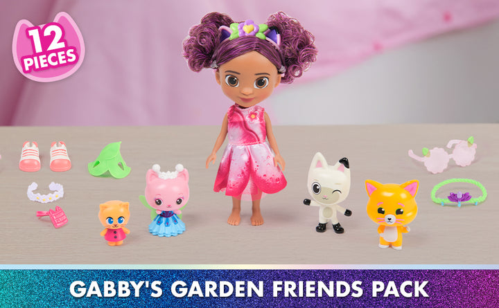 Gabbys Dollhouse La Película paquete de amigos del jardín