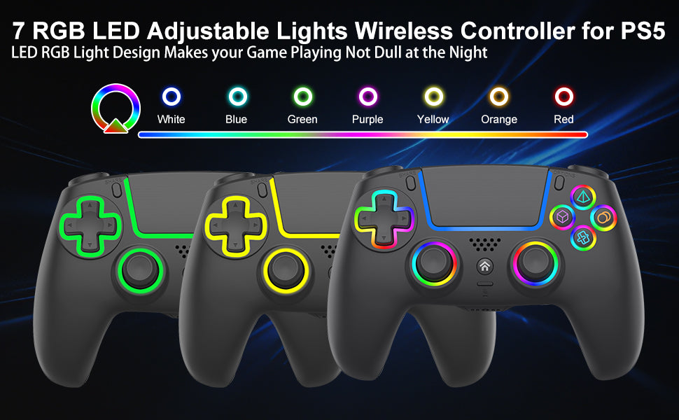 ADHJIE Controlador inalámbrico para PS5 controlador