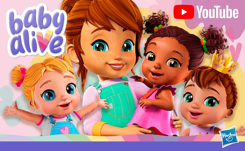 Baby Alive Crawl n Play Harper Hugs - Juego de muñecas