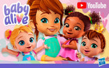Baby Alive Crawl n Play Harper Hugs - Juego de muñecas