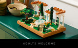 LEGO Icons Fountain Garden Building Set - Kit de bricolaje