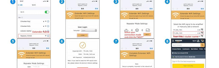 Extensor WiFi extensores WiFi amplificador de señal para