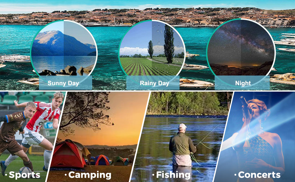 Telescopio monocular 80x100 de alta potencia Monoculares