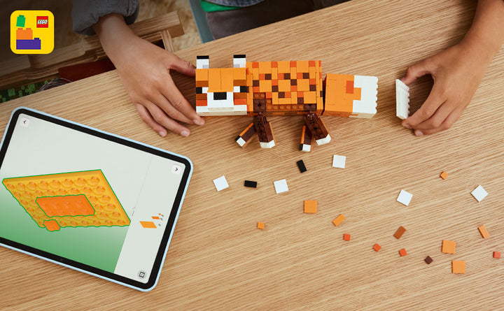 LEGO Minecraft The Fox - Juguete de construcción y