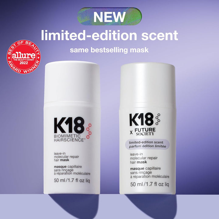 K18 Mascarilla Molecular Capilar Sin Enjuague, Repara el Cabello Se...