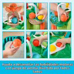 Fisher-Price Mueve contigo tortuga caminante juguete de empuje para bebé