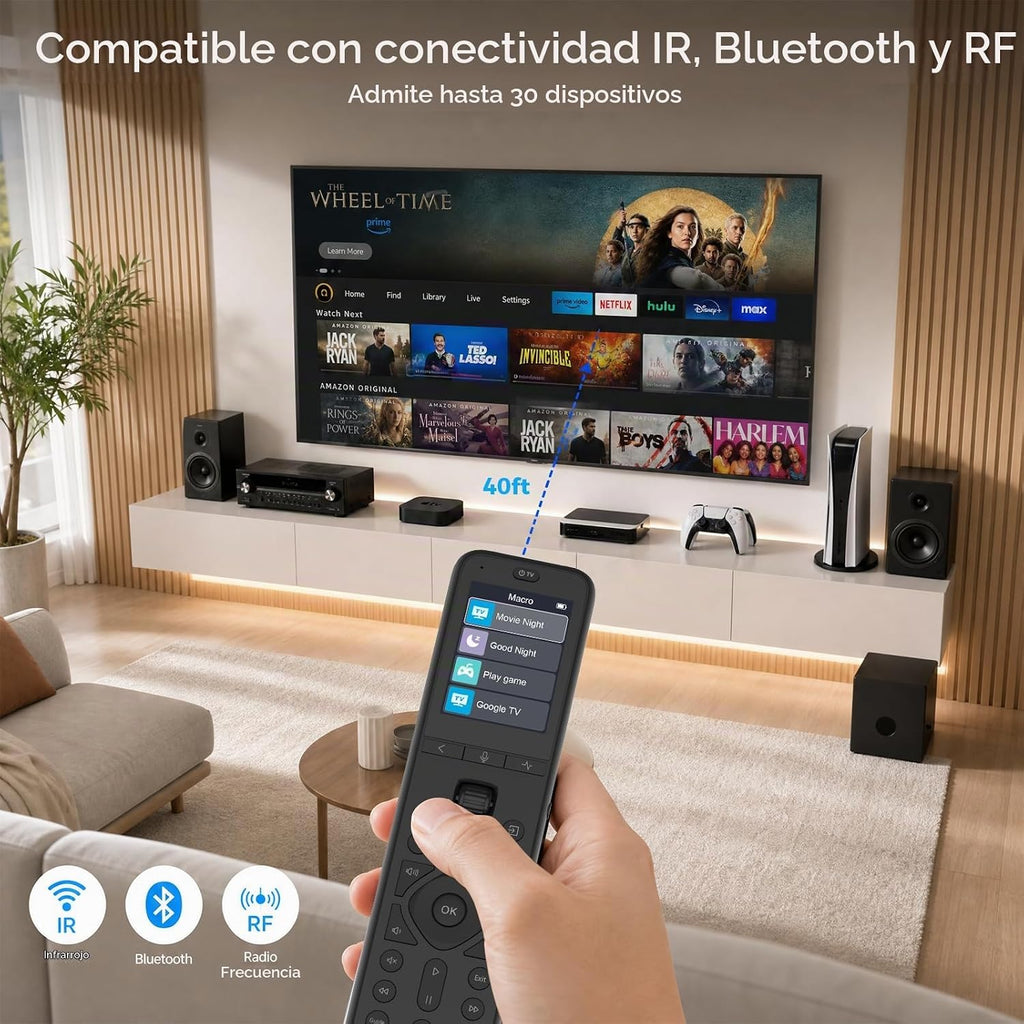 SofaBaton Control remoto universal U3, control remoto inteligente todo en
