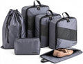 Cubos de embalaje de compresión para viajes, juego organizador de