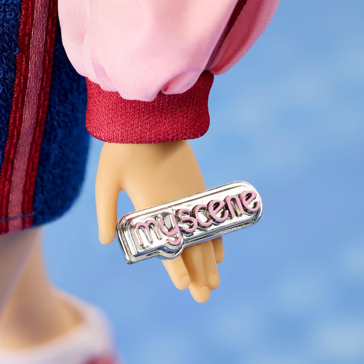 Muñeca Barbie Signature My Scene Nolee y accesorios, atuendo inspir...