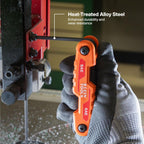 Klein Tools 70543 Juego de llaves hexagonales plegables compactas, métricas