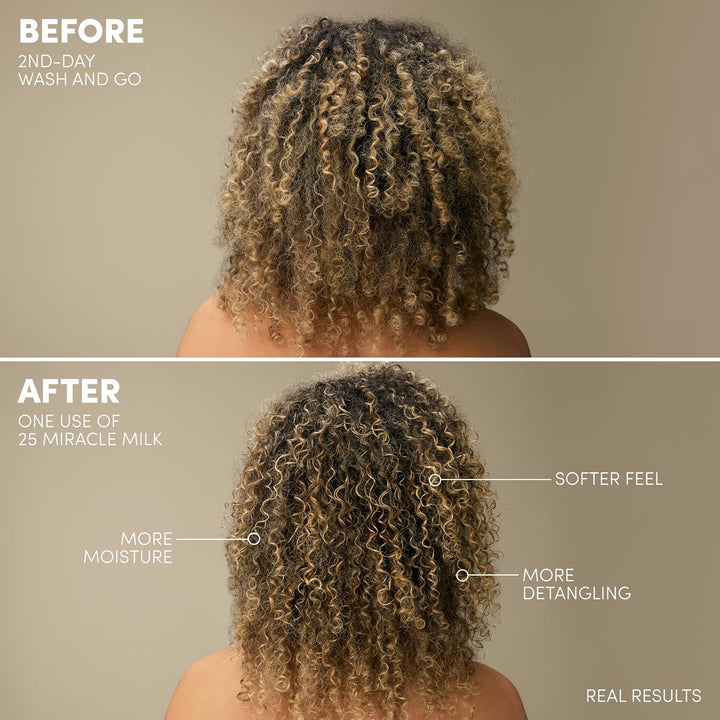 Mizani 25 Benefit Miracle Milk - Acondicionador sin enjuague para c...
