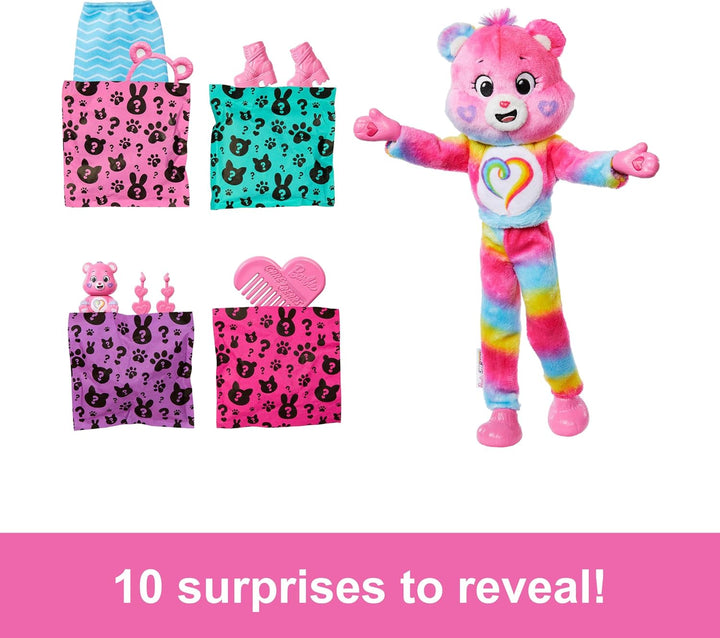 Barbie Cutie Reveal Care Bears - Muñeca y accesorios serie