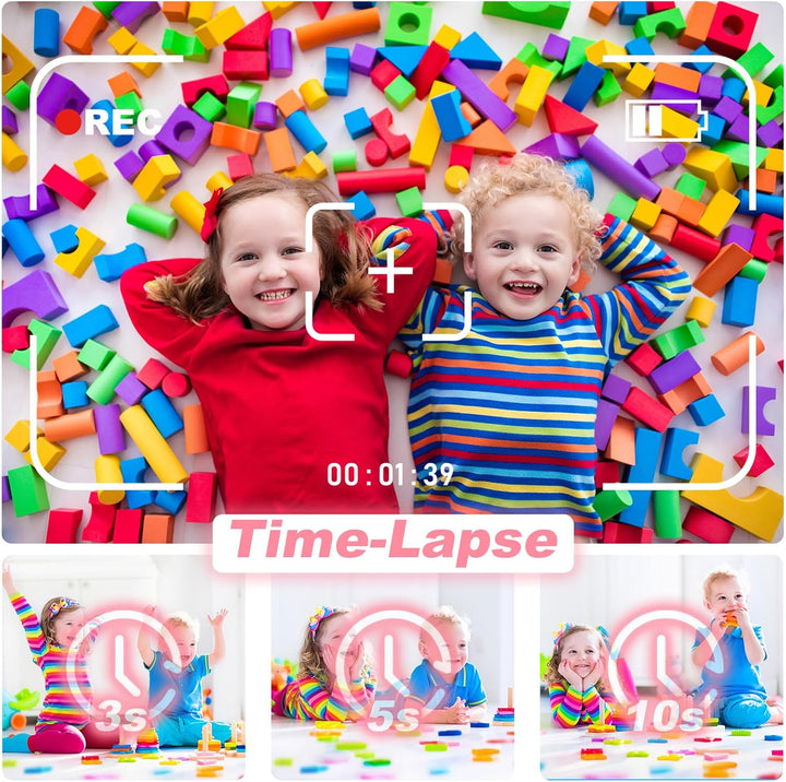 Cámara para Niños Impresión Instantánea, Dinosaurio, Cámara Digital...