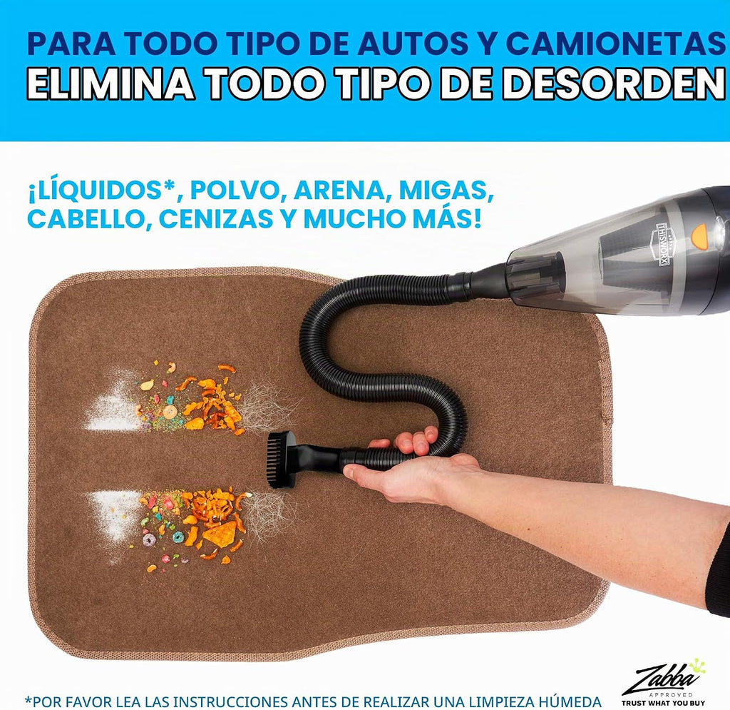 Aspiradora de coche ThisWorx 2.0, mini aspiradoras portátiles de mano