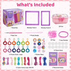 KVEKVE Kit de telar de tejer, juguetes para manualidades y manualidades