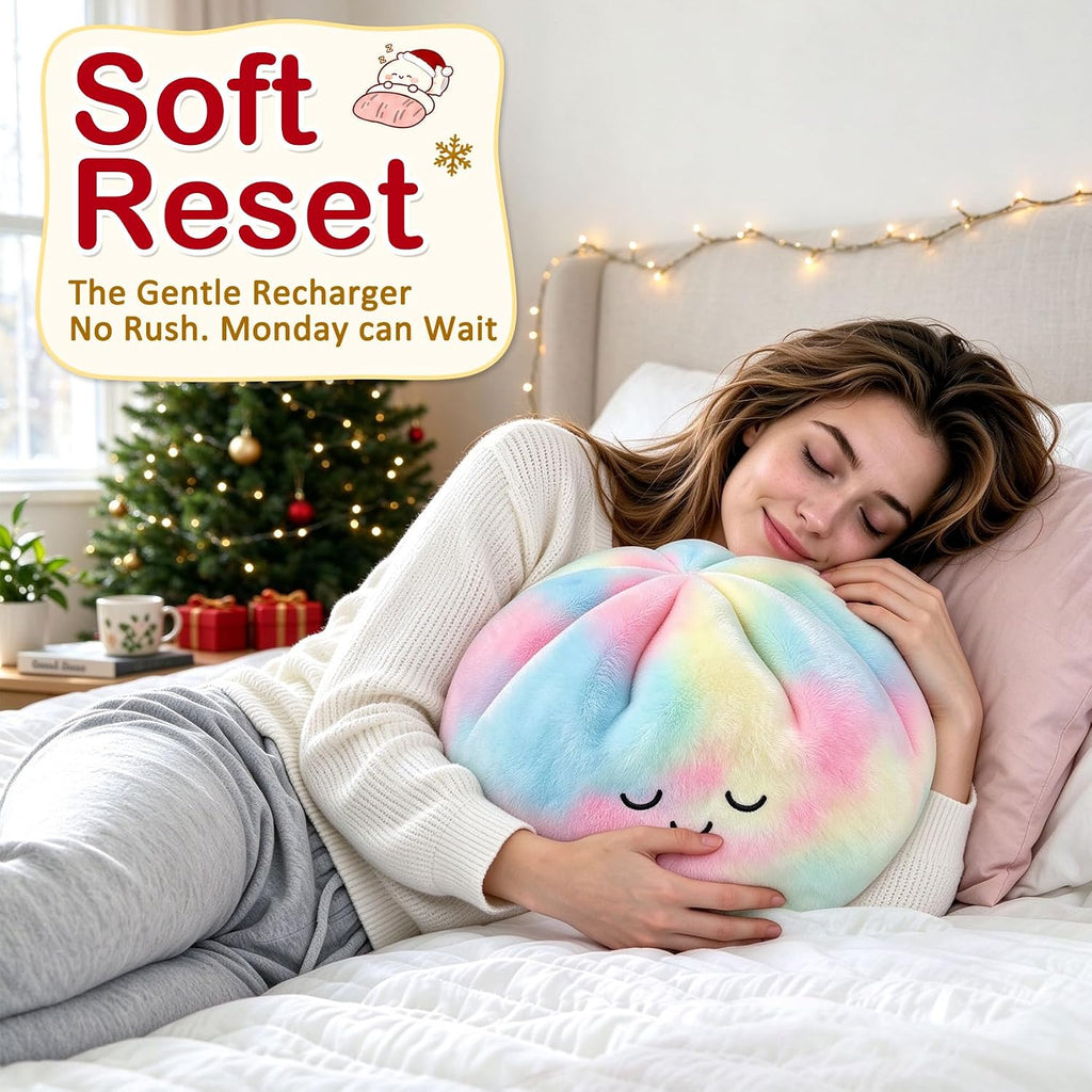 Almohada gigante de felpa de bola de masa hervida de 15.7 pulgadas