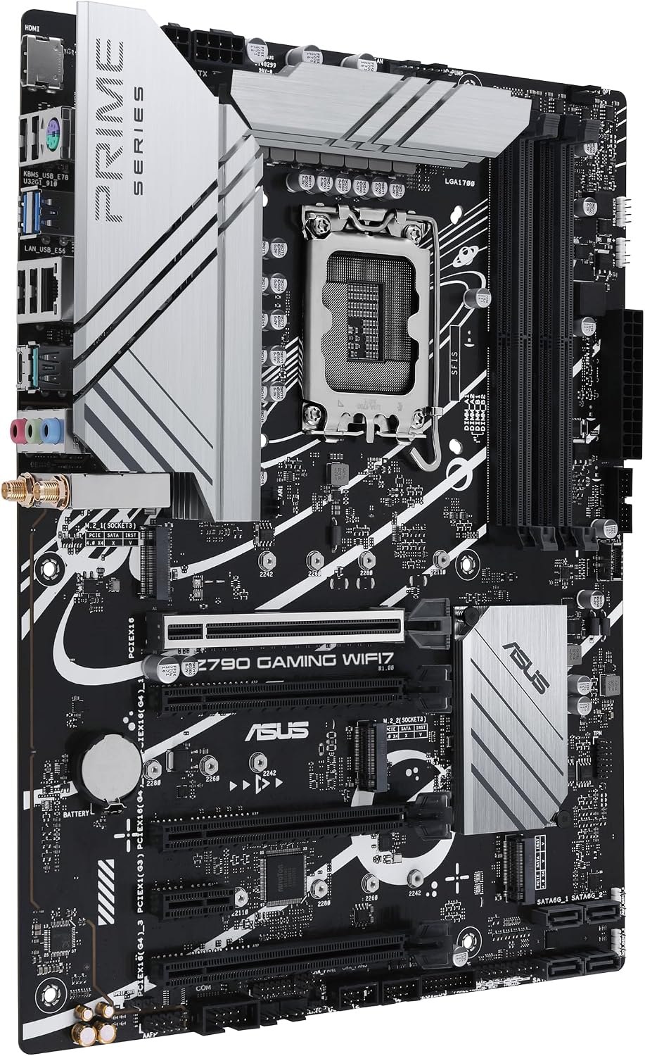 ASUS Z790 GAMING WIFI7 (LGA 1700) Placa base ATX con PCIe 5.0, tres...