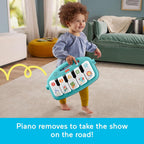 Fisher-Price Glow & Grow Kick & Play Piano Gym Juguete para bebé, español