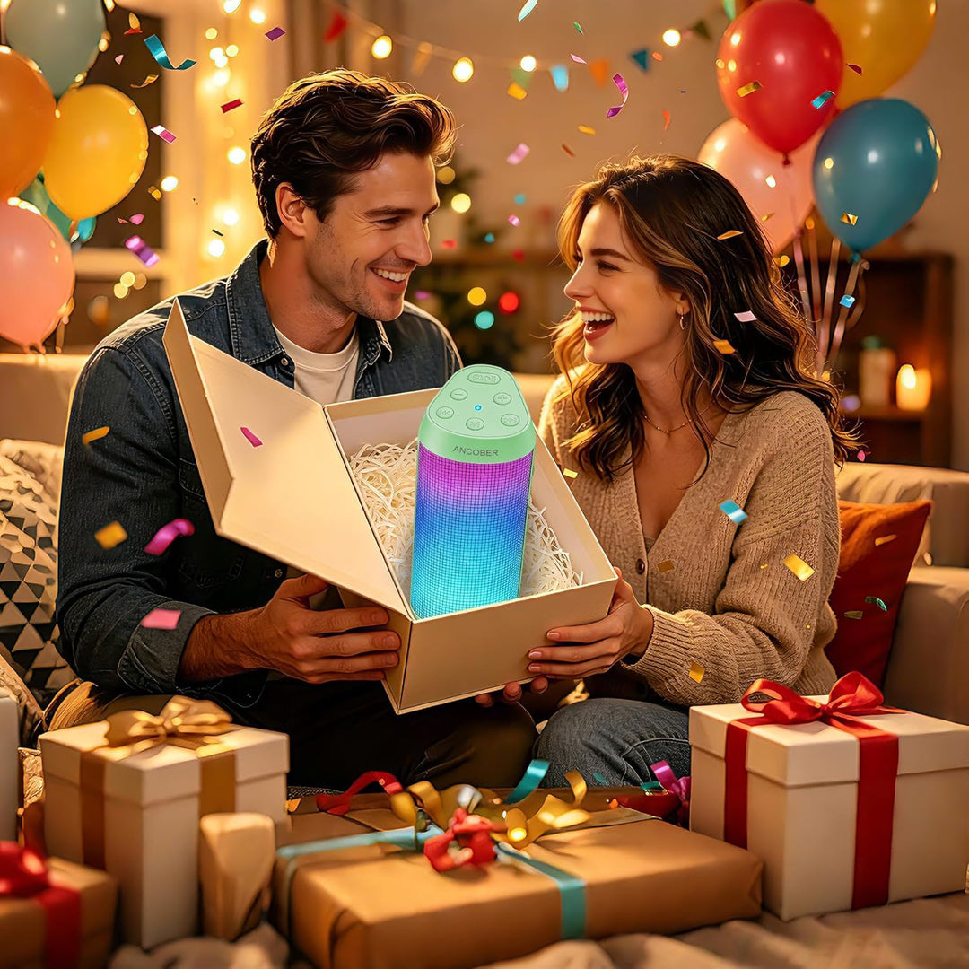 Altavoz Bluetooth portátil, altavoz inalámbrico 2026 con sonido est...