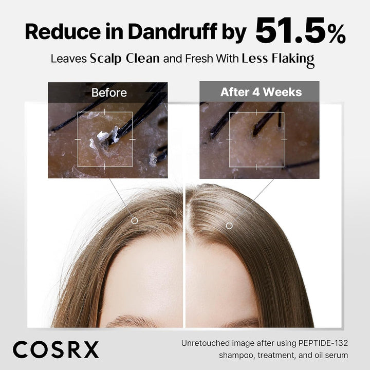 COSRX PEPTIDE 132 Kit de cuidado del cabello, champú para el cuidad...