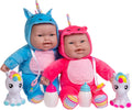JC Toys Lots to Cuddle Babies - Muñecas gemelas pequeñas y suaves